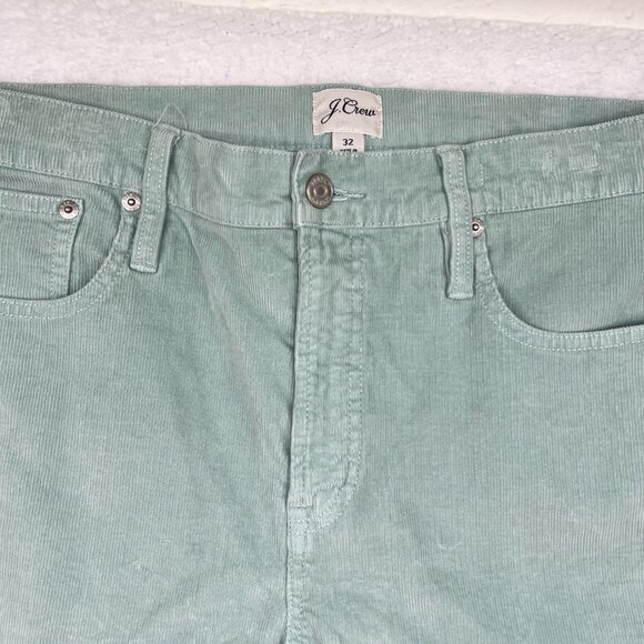 J Crew | High Rise Vintage Slim Straight Corduroy Dusty Shale Size 32 - Picture 4 of 16
